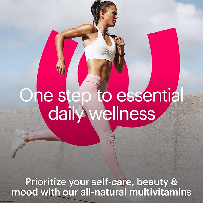 Wellthy Daily Multivitamin &amp Night Time Weight Loss Bundle - Healthy Skin Hair Nails &amp Sleep Support