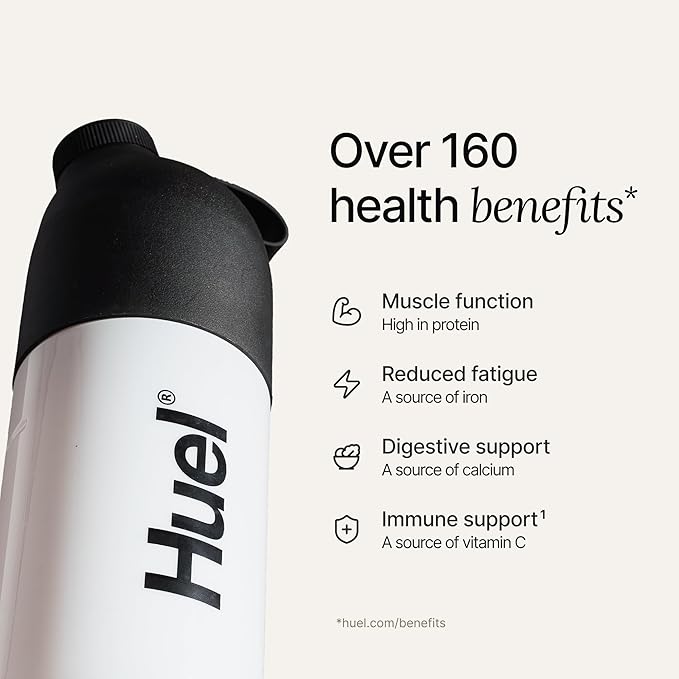 Huel Black Edition | Cookies and Cream 40g Vegan Protein Powder | Nutritionally Complete Meal Replacement | 27 Vitamins and Minerals Gluten Free | 17 Servings