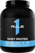 Rule 1 Whey Protein – 24g Fast-Acting Protein from All-Whey Sources with Naturally Occurring EAAs &amp BCAAs for Workout Recovery or Anytime Use (5 Pounds* Fruity Cereal)