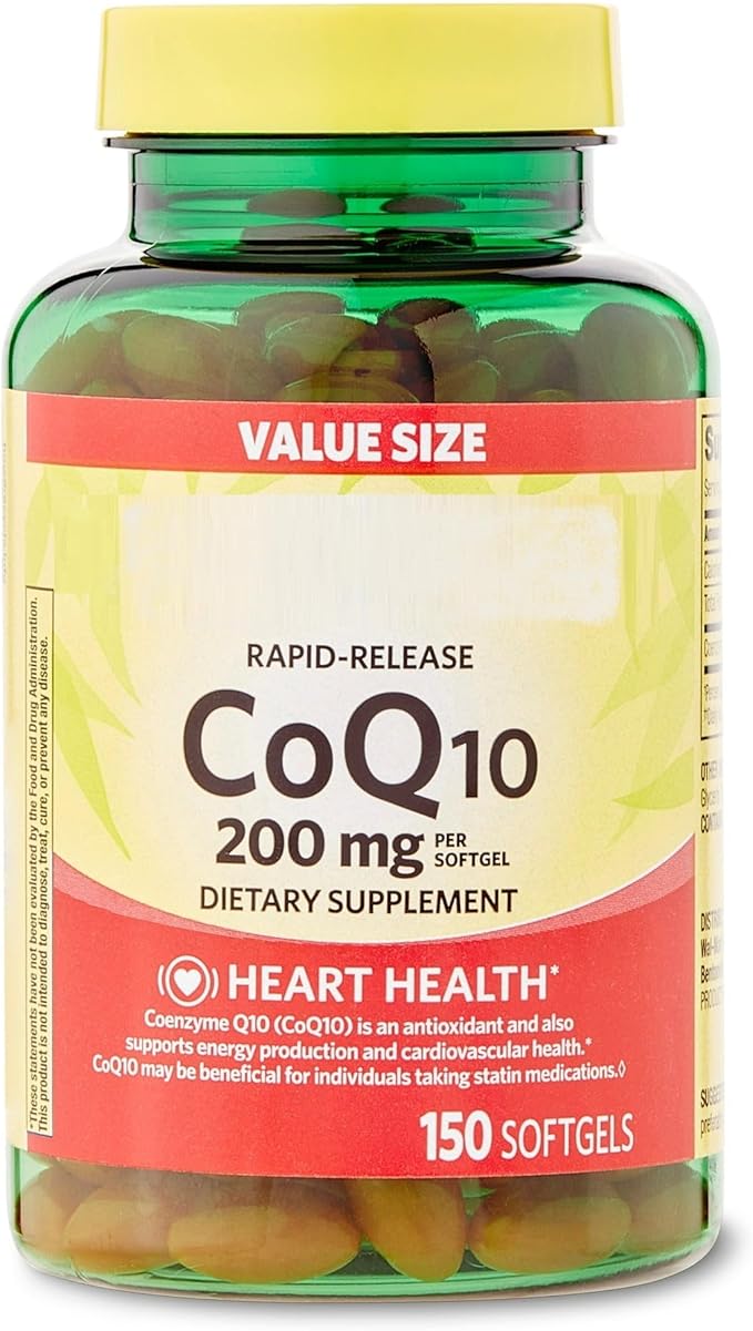 SEDLAV Rapid Release CoQ10 Softgels 200mg 150 Count Sticker