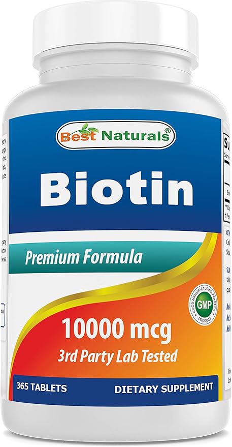 Best Naturals Biotin 10000 mcg &amp NAC 600 mg