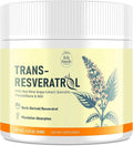 Trans-Resveratrol Powder Supplement with Red Wine Extract Quercetin Pterostilbene &amp NAD 4.23 OZ 30-Day Supply