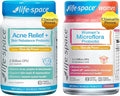 Life-Space - Probiotics for Women + Skin Probiotic Clinically Validated Support Boost Women's Health and Acne Relief + Skin Rebalance + Skin Smoother + Deep Nourishment