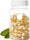 Ritual Multivitamin for Men 18+ with Zinc Vitamin A and D3 for Immune Function Support* Omega-3 DHA B12 K2 Gluten Free Non-GMO Vegan Mint Essenced 30 Day Supply