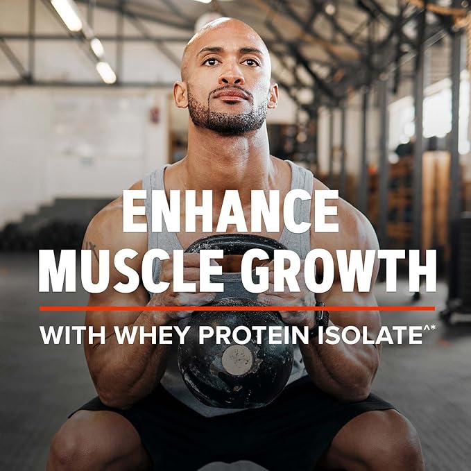 GNC AMP Pure Isolate Whey Protein - Vanilla Custard (28 Servings)