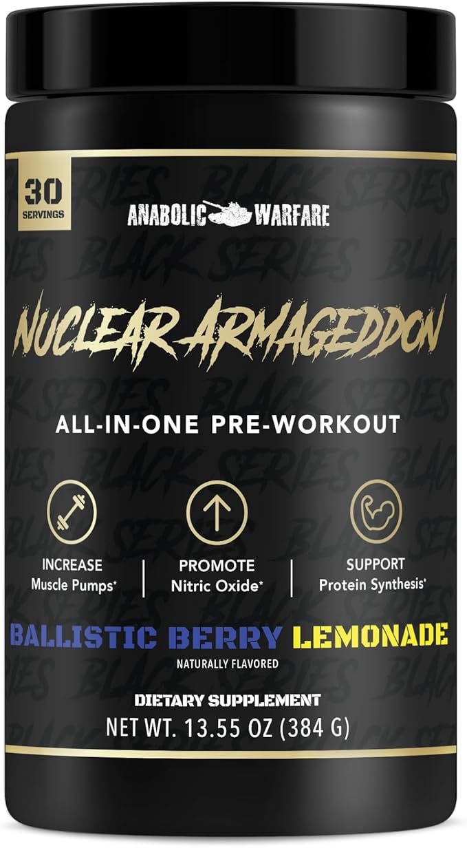 NutraOne Strength &amp Pre-Workout Stack – ProteinOne + Nuclear Armageddon