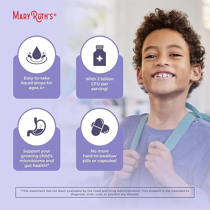 MARYRUTH'S Organics Kids Very Berry Liquid Probiotic 2 FZ