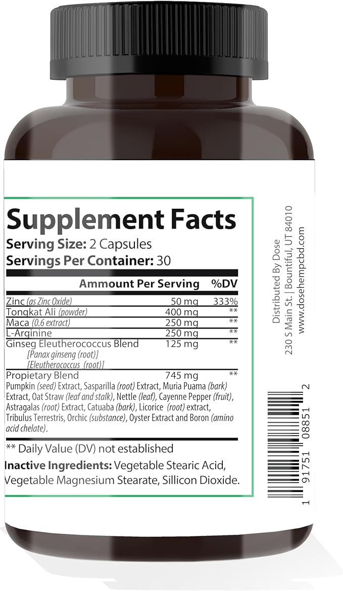 DOSE Premium Multivitamin for Daily Wellness - Supports Energy Immunity and Overall Health