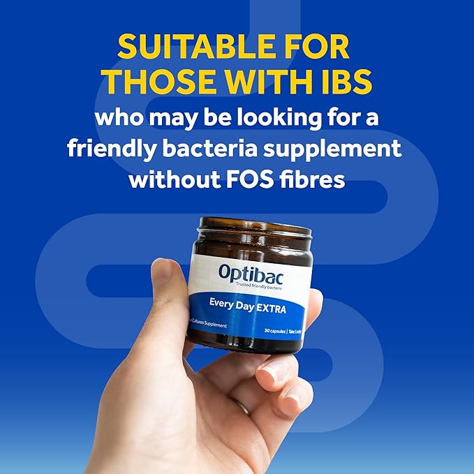 OptiBac For Every Day EXTRA - Vegan 20 Billion CFU Multi-Strain - 90 Capsules