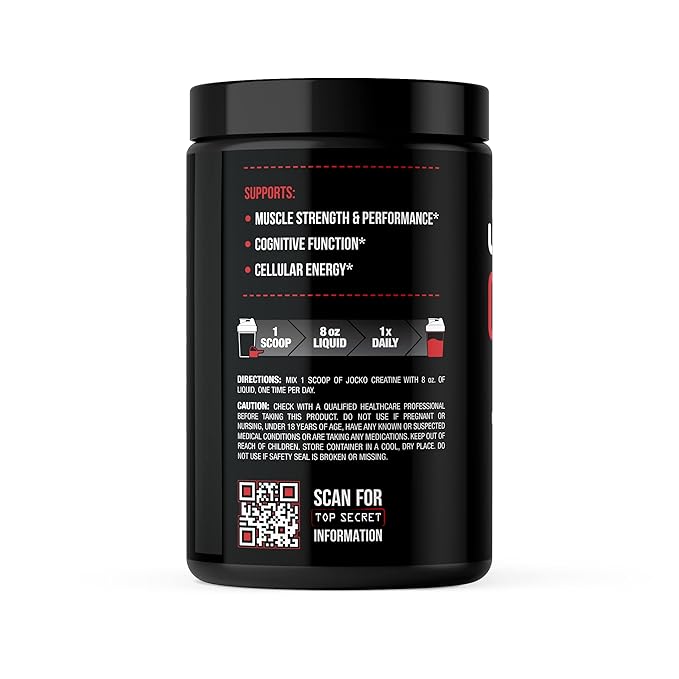 Jocko Mölk Grass Fed Protein Shakes - Ready to Drink (Pack of 12) Vanilla + Jocko Creatine