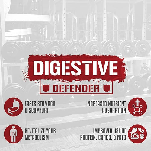 5% Nutrition Rich Piana Digestive Defender 2-in-1 Box with Probio-75 | Probiotic + Prebiotic &amp Diges-Ten Digestive Enzyme Formula (30 Svgs)