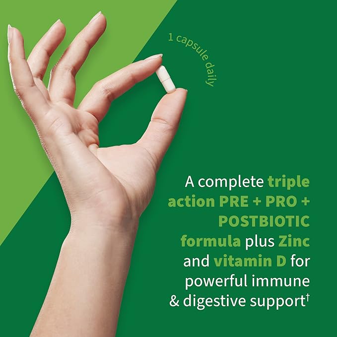 Garden of Life Dr Formulated Probiotics Immune Support &amp Dr. Formulated Probiotics Mood+ Acidophilus Probiotic Supplement