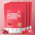 VivoNu Vaginal Probiotics for Women Feminine Balance pH Gummies for Healthy Odor Yeast Balance &amp Flora + Vitamin C for Immune Support -Cranberry
