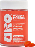 O Positiv URO Fiber Gummies for Adults 60 Count (Pack of 1) - Prebiotic Chicory Root Inulin Fiber Supplement - Daily Gummy Fiber for Digestive Gut Health - Non-GMO Vegan &amp Cruelty-Free