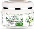 Magnesium Glycinate 220mg High Absorption Magnesium Powder for Sleep Calm Powdered Chelated Magneisum bisglycinate Glicinato de Magnesio 190 Serving