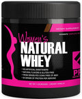 Whey Protein Powder for Women Vanilla Powder - Low Carb Gluten-Free Grass-Fed rBGH-Free - Supports Weight Loss - Natural Stevia Sweetened Protein Shake 20g (Creamy Vanilla 1lb)
