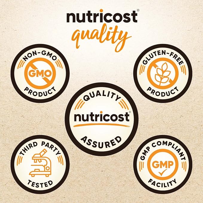 Nutricost Organic Whey Protein Concentrate Chocolate Peanut Butter Flavored (2LBS) - Gluten-Free Non-GMO