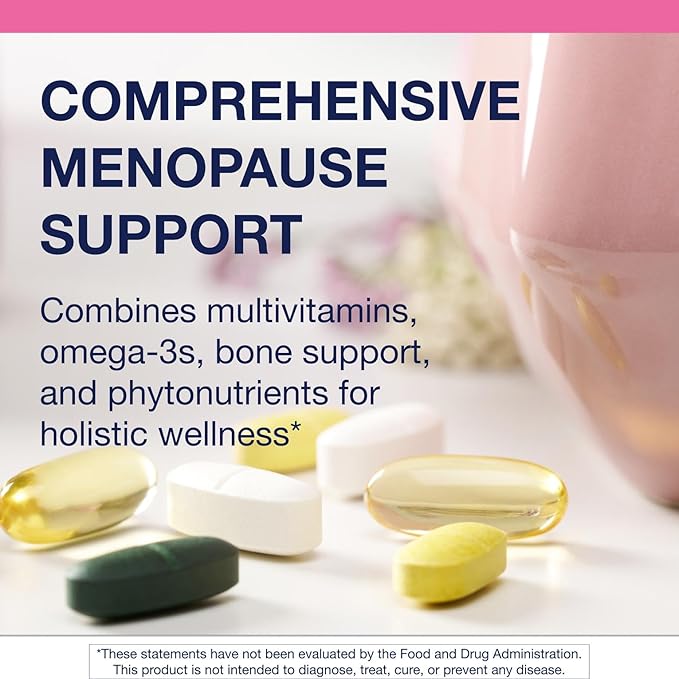 Metagenics Wellness Essentials Women's Prime - Daily Multivitamin &amp Omega-3 Packets for Menopause Support Bone Heart Brain &amp Immune Health* - Gluten-Free - GMP Certified Facility - 30 Pack