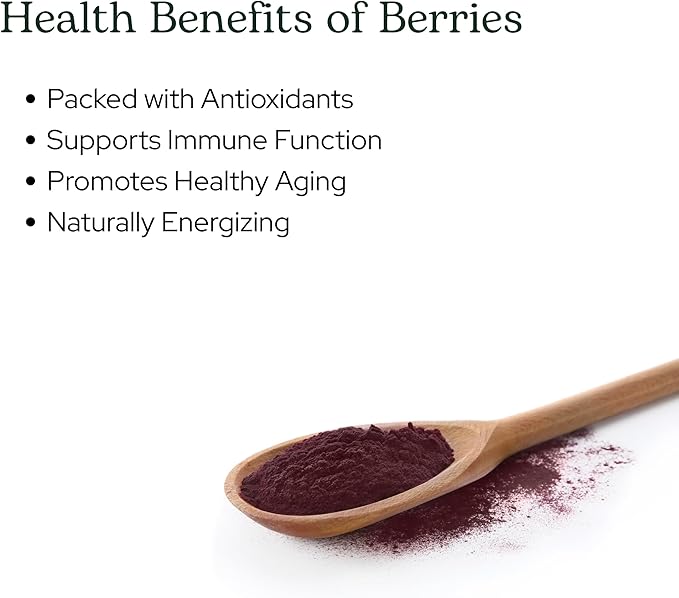 Eclectic Herb - Nutrigenomc Superberry Superfood Berry Supplement Powder | Nutritional Support | Antioxidant + Immune Support | Natural Vegan Non-GMO Gluten Free (3.2 oz | 90 g)