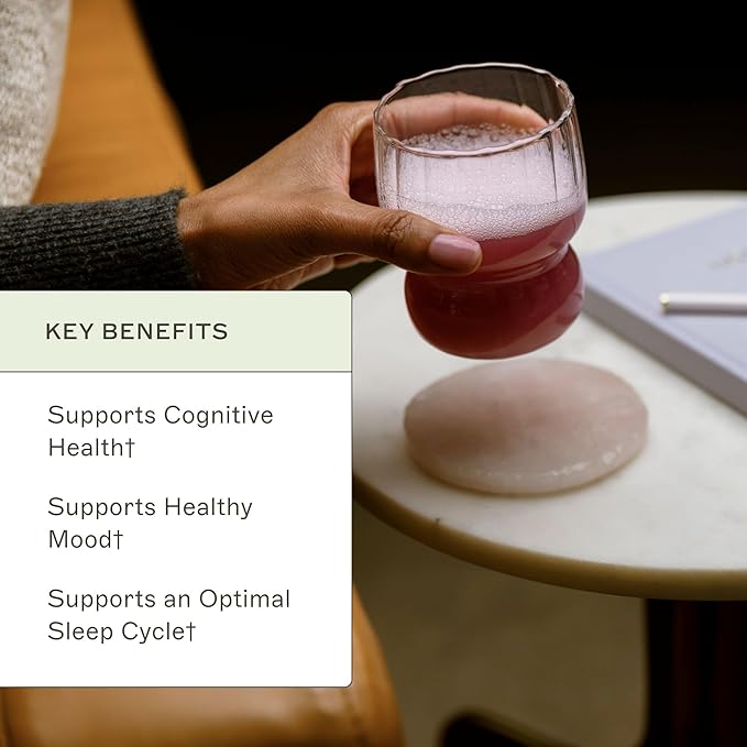 Amy Myers MD NeuroCalm Mag - Magnesium Body Brain &amp Nervous System Dietary Supplement - Gluten-Free Dairy-Free &amp Non-Soy Healthcare Supplement - 30 Servings