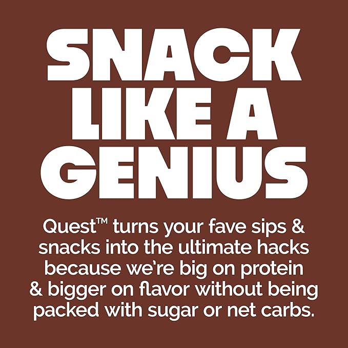 Quest Nutrition Chocolate Chip Cookie Dough Protein Bars High Protein Low Carb Gluten Free Keto Friendly 12 Count