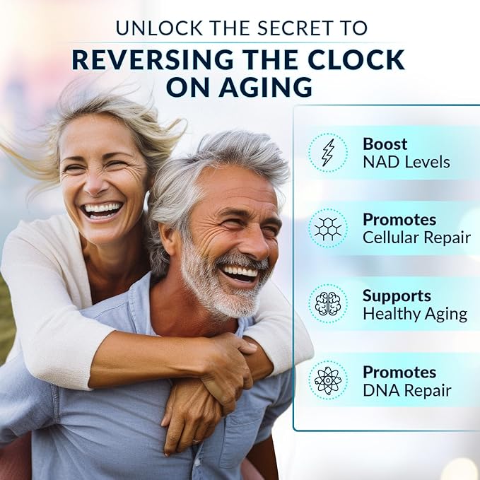 NMNH Supplement (NMN Alternative) NAD Booster for Anti-Aging Cellular Energy &amp Nice Skin- Dihydronicotinamide mononucleotide Resveratrol Quercetin &amp BioPerine® for Max Absorption- 60 caps