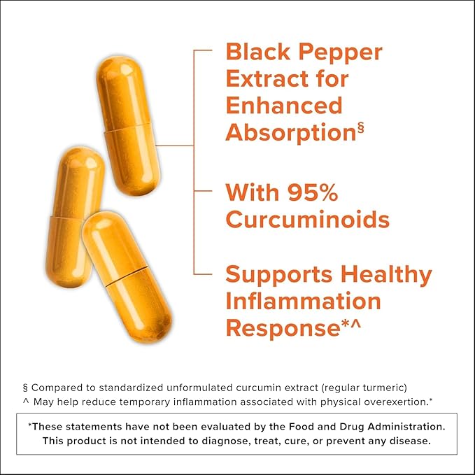 Qunol CoQ10 &amp Turmeric: Ultra CoQ10 100mg 120 Softgels &amp Turmeric Curcumin 2400mg 105 Capsules