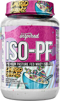 Inspired ISO-PF Pasture Fed Whey Protein Isolate – 25g Protein Low Carb &amp Lactose Free – Grass Fed Post Workout Protein Powder