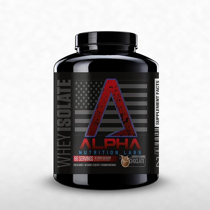 Whey Isolate Protein Powder - Chocolate Flavor 28g of Protein Protein Source Low Carb Classic Specialty