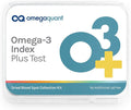 Omega Quant Omega-3 Index Plus Test Kit - Measures Blood Levels of Omega-3 Trans Fats and Omega-6:Omega-3 Ratios | The Original Omega-3 Blood Test Home Kit