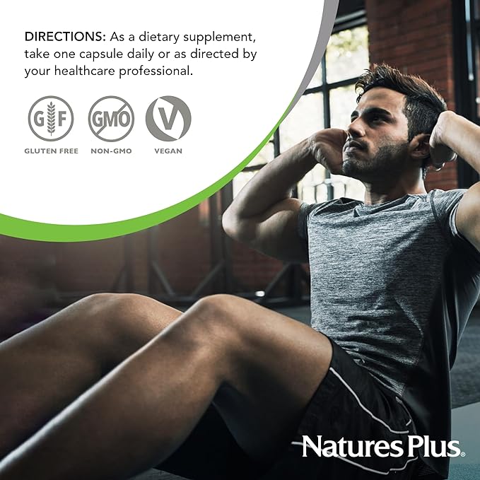 NaturesPlus PRO Longvida Curcumin 500 mg - 60 Capsules - Promotes Healthy Free Radical Protection - Non-GMO Vegan &amp Gluten Free - 60 Servings
