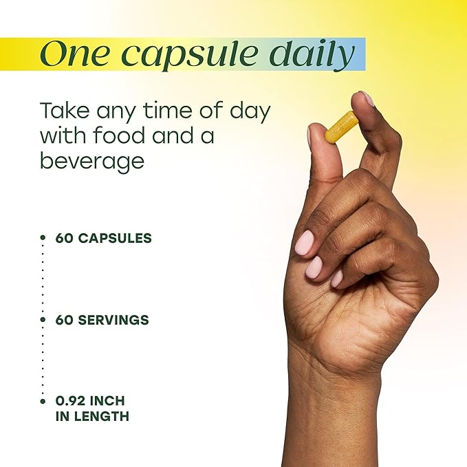 MegaFood High Absorption CoQ10 200mg Per Serving - with BioPerine Black Pepper Extract - Antioxidant Support for Cellular Energy &amp Healthy Aging - 60 Heart Health Supplements Capsules 60 Servings