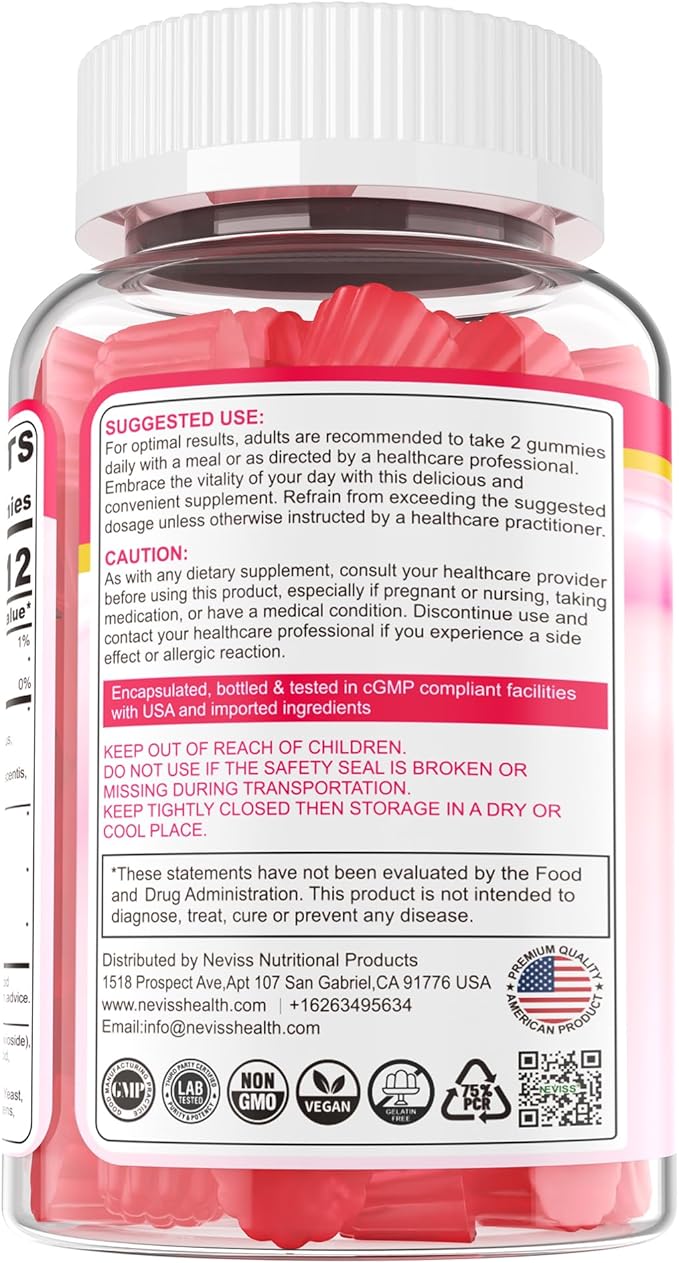 Vaginal Probiotics Gummies for Women PH Balance Odor Control with Prebiotics Cranberry D-Mannose Promotes Feminine Healthy Vaginal Flora Urinary Tract Yeast Digestive Support Sugar Free120Cts