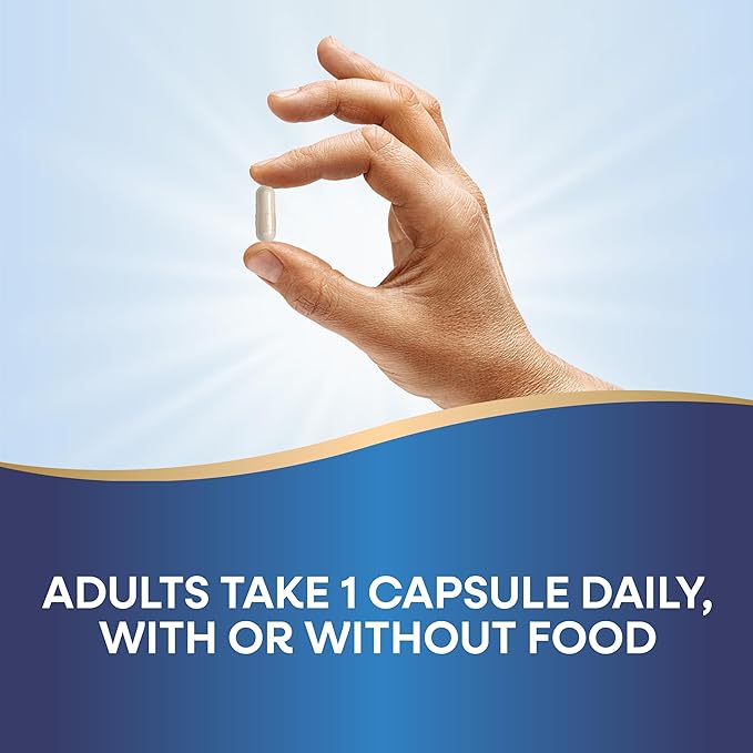 Nature's Way Fortify Optima Probiotic for Adults 50+ 90 Billion Live Cultures 15 Strains Colon Health* Supports Digestive Balance and Immune Health* 30 Capsules (Packaging May Vary)