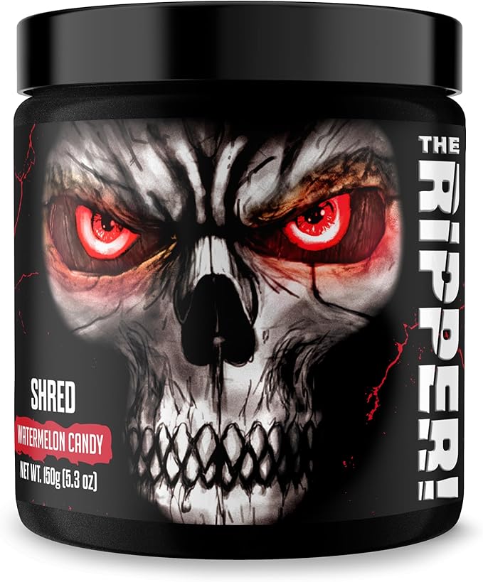 JNX SPORTS The Ripper! Fat Burner Pre Workout for Men &amp Women – Thermogenic Fat Burning Powder &amp Appetite Suppressant Boost Energy &amp Endurance – Watermelon Candy 30 Servings