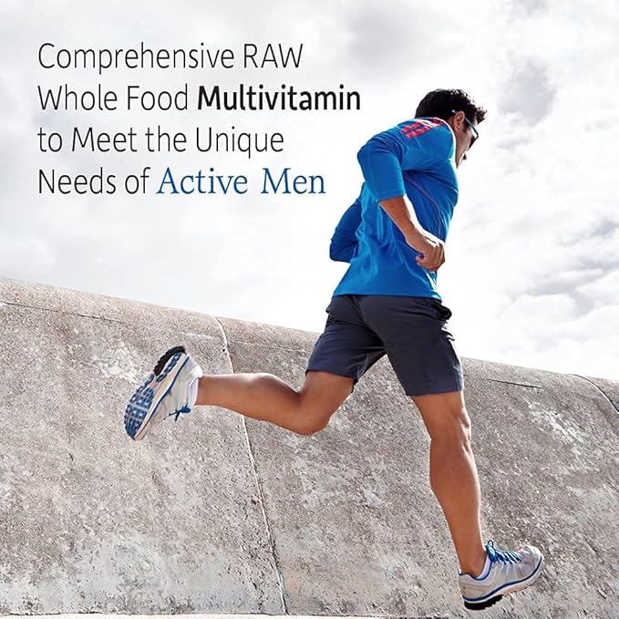Garden of Life Men's Whole Food Multivitamin 120 Count and Kids Organic Fruit Gummy Vitamins 120 Count