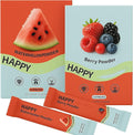 Superfood Powder Watermelon Berry Powder Probiotics with Fruits and Veggies - Immune Gut Health Support- Vegan- Gluten-Free - 28 Packets