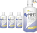 Medtrition HyFiber Daily Liquid Fiber for Regularity and Soft Stools 12 Grams Soluble Fiber 32 fl oz 4 Pack