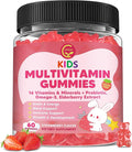 Kids Methylated Multivitamin Gummies with Omega 3 Multivitamin for Kids &amp Teens 4+ w/L Methylfolate &amp B12 Calcium Probiotics Elderberry 16 Vitamins for Healthy Growth Immune Support Sug