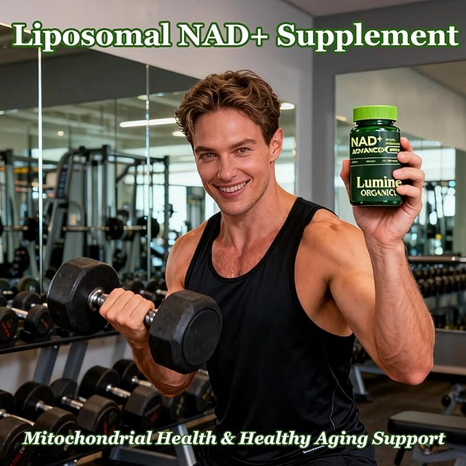 NAD+ Supplement for Energy Metabolism Support Liposomal Capsules Containing ResveratrolNicotinamide Ribosidean &amp QuercetinAlternative to NMN SupplementGluten-FreeVegan (2PCS)