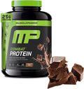MusclePharm Combat Protein Powder Chocolate Milk Flavor Fuels Muscles for Productive Workouts 5 Protein Sources including Whey Protein Isolate &amp Egg Albumin Gluten Free 4.2 lb 52 Servings