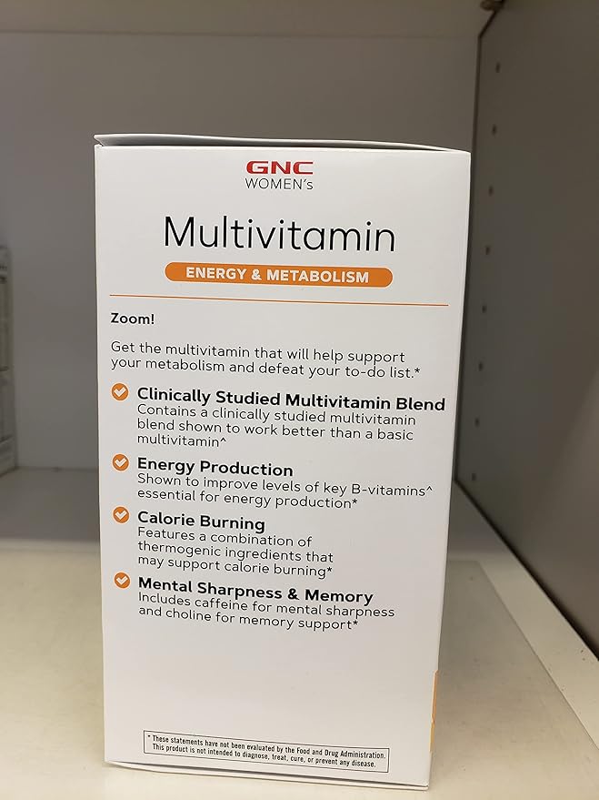 GNC Women's Multivitamin Energy &amp Metabolism - Twin Pack