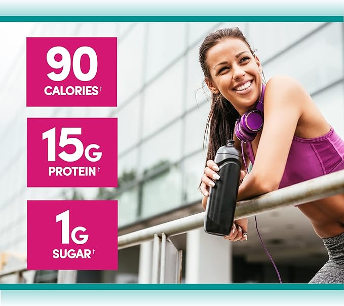 Designer Wellness Aria Women's Wellness Low Calorie Vanilla Protein Powder with Biotin Vitamin C and Organic Aloe Vanilla Blossom 1.85 Pound
