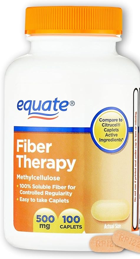Fiber Therapy Methylcellulose 500mg100ct (Pack of 1)
