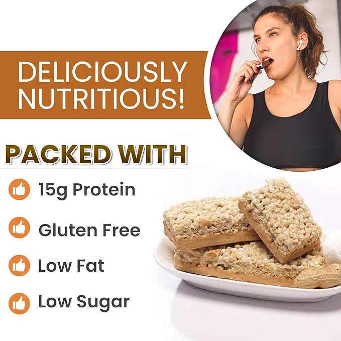 BestMed - High Protein Nutrition Bar - Low-Carb 15g Protein Low Sugar Low Calorie Meal Replacement Bar (Cinnamon 2 Box - 14 Count)