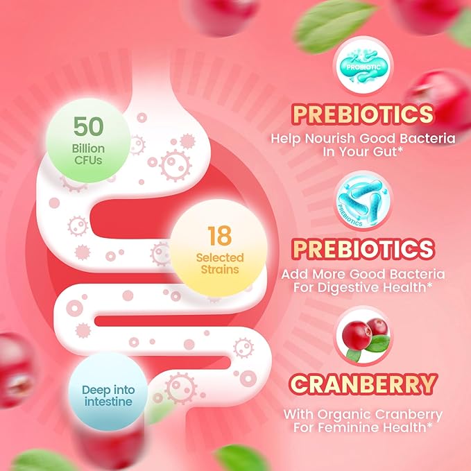 VivoNu Viginal Probiotics for Women Women Probiotic Gummies