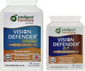 Vision Defender BP and Vision Defender Omega Eye Care Bundle – Eye Supplements to Support Eye Health with Bilberry Pine Bark Omega-3 Fish Oil (EPA DHA) Vitamin E. Made in UK by Eye Specialists