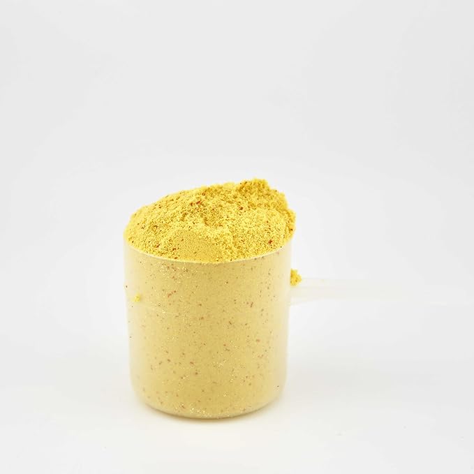 ONMYWHEY Golden Milk Whey Protein Powder – Turmeric Saffron &amp Cinnamon Infused Naturally Flavored 20 Servings