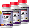 Kirkland Signature CoQ10 300 mg. 100 Softgels (3 Pack)
