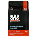 AS-IT-IS Nutrition Whey Protein Isolate 90% - 500 Gms/17.6 Oz | Protein 27g &amp Bcaa 5.9g Per Serving Unflavoured Cross-flow Microfiltered Natural Zero Fat Zero Sugar